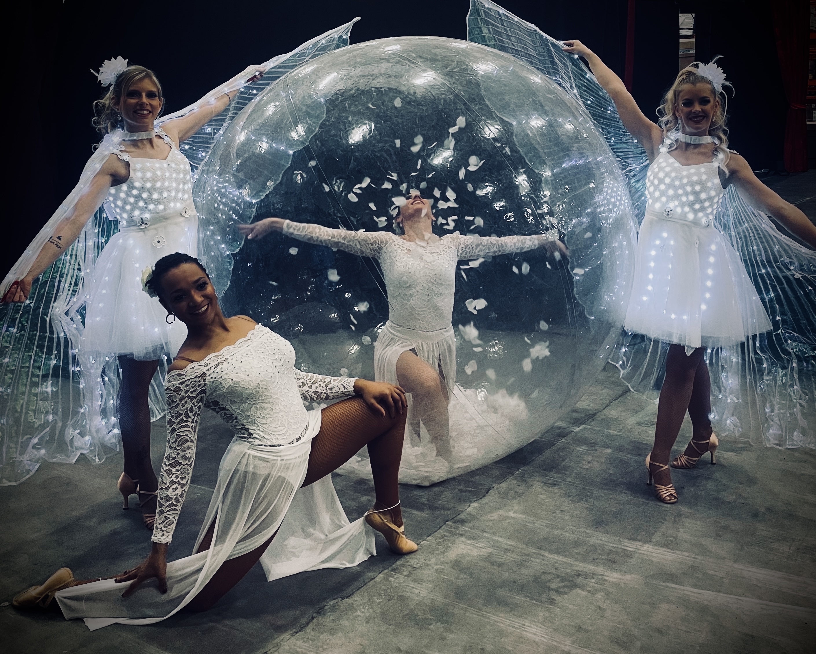 Bulles et ailes féériques